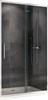 ABBER Душевая дверь  Schwarzer Diamant AG30100H, ширина 100 см, двери раздвижные, стекло 6 мм - фото 153576