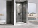 ABBER Душевая дверь  Sonnenstrand AG04100C, ширина 100 см, двери распашные, стекло 6 мм - фото 153701