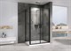 ABBER Душевой уголок  Sonnenstrand AG04100BC-S80B, размер 100x80 см, двери распашные, стекло 6 мм AG04100BC-S80B - фото 154305