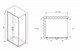 ABBER Душевой уголок  Sonnenstrand AG04100BC-S80B, размер 100x80 см, двери распашные, стекло 6 мм AG04100BC-S80B - фото 154307