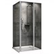ABBER Душевой уголок  Sonnenstrand AG04100S-S100, размер 100x100 см, двери распашные, стекло 6 мм AG04100S-S100 - фото 154376