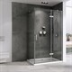ABBER Душевой уголок  Zart AG08120-S81, размер 120x80 см, двери распашные, стекло 6 мм AG08120-S81 - фото 154597