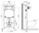 BELBAGNO Комплект 4 в 1 Унитаз подвесной BelBagno SENSO-R BB017CHR с сиденьем BB865SC + Система инсталляции для унитазов BelBagno BB002-80 с кнопкой смыва BB014-SR-BIANCO - фото 155580