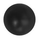 ABBER Накладка на слив для раковины  AC0014MB черная матовая, керамика - фото 156152