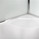 DETO Душевая кабина D90S с электрикой, размер 90x90 см, профиль глянцевый хром, стекло матовое D90SEL - фото 159301