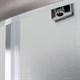 DETO Душевая кабина D90S LED, размер 90x90 см, профиль глянцевый хром, стекло матовое D90SLED - фото 159329