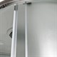 DETO Душевая кабина D271S, размер 100x100 см, профиль глянцевый хром, стекло матовое - фото 159569
