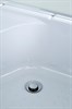 DETO Душевая кабина D120L, размер 120x80 см, профиль глянцевый хром, стекло матовое - фото 160194