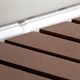 DETO Душевая кабина EM1580 LED, размер 80x80 см, профиль глянцевый хром, стекло с узором EM1580LED - фото 160929