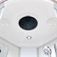 DETO Душевая кабина EM4590 с электрикой, размер 90x90 см, профиль глянцевый хром, стекло с узором EM4590EL - фото 162807
