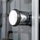 DETO Душевая кабина BM1590 с электрикой BLACK, размер 90x90 см, профиль глянцевый хром, стекло тонированное - фото 165276