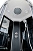 DETO Душевая кабина BM4510 стандартная BLACK, размер 100x100 см, профиль глянцевый хром, стекло тонированное - фото 165896