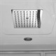 DETO Душевая кабина V1245, размер 120x90 см, профиль глянцевый хром, стекло прозрачное V1245 - фото 166171
