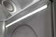 DETO Душевая кабина L602R LED с гидромассажем, размер 120x80 см, профиль матовый хром, стекло прозрачное L602RLED+GM - фото 167559
