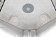 DETO Душевая кабина L510 с гидромассажем, размер 100x100 см, профиль матовый хром, стекло прозрачное - фото 168292