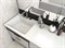 MADERA Kamilla 120 (Левая) Раковина  для ванной комнаты 
для установки над стиральной машинкой - фото 16898