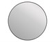 CERSANIT Зеркало ECLIPSE smart 100x100 с подсветкой круглое в черной рамке - фото 171016