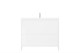 VELVEX Jill Тумба подвесная под раковину, ширина 50 см, цвет белый - фото 177918