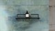 VELVEX Loft Полочка маллическая со стеклом, цвет черный - фото 178253