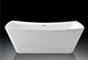 AQUATEK Верса Ванна акриловая прямоугольная отдельностоящая 1780*800*630 в комплекте со сливом и ножками, цвет белый - фото 178850