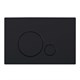 BELBAGNO Sfera Кнопка смыва, цвет-черный матовый Tocco Morbido - фото 179871