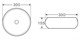 BELBAGNO Раковина накладная керамическая круглая BB1114, круглая, 315х315х160, цвет белый - фото 179955