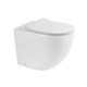BELBAGNO Sfera-R Чаша унитаза приставного безободкового, P-trap, цвет белый - фото 180995