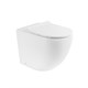 BELBAGNO Sfera-R Чаша унитаза приставного безободкового, P-trap, цвет белый - фото 180998