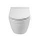 BELBAGNO Senso-R  Чаша унитаза подвесного безободкового, смыв TORNADO, цвет белый - фото 181084