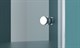 BELBAGNO Etna Душевая дверь в нишу, размер 70 см, двери распашные, стекло 6 мм - фото 181859