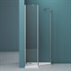 BELBAGNO Kraft Душевой уголок пятиугольный, размер 80х80 см, двери распашные, стекло 6 мм - фото 182575