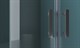 BELBAGNO Kraft Душевой уголок полукруглый, размер 100х100 см, двери распашные, стекло 6 мм - фото 182609