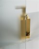BELBAGNO Uno Шторка на ванну, размер 90 см, двери распашные, стекло 5 мм - фото 183119
