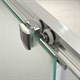 BELBAGNO Uno-195 Душевая дверь в нишу, размер 160 см, двери раздвижные, стекло 5 мм UNO-195-BF-1-160-C-Cr - фото 183259