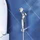 DAMIXA Shower program Гигиенический душ с держателем и шлангом, цвет хром - фото 184378