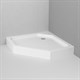 DAMIXA Skyline Поддон душевой 90x90 см, пятиугольный, цвет белый - фото 184454