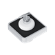 DAMIXA Jupiter Стеклянный диспенсер для жидкого мыла с настенным держателем, цвет черный - фото 184921