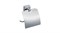 FIXSEN Kvadro Держатель туалетной бумаги с крышкой, цвет хром - фото 18538