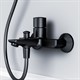 AM.PM F85A10522 X-Joy TouchReel смеситель д/ванны/душа нажимной, черный - фото 185487