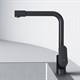 AM.PM F8005722 Like, смеситель для кухни с каналом для питьевой воды, L-излив, черный матовый, шт. - фото 185635