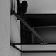 AM.PM W90BS-080-140BT Gem шторка на борт ванны 80х140, фиксированная, черный, стекло прозрачное - фото 185855