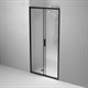 AM.PM W90G-100-1-195BM Gem Solo Дверь душевая 100х195, стекло матовыйовое, профиль черный матовый - фото 186237