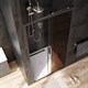 AM.PM W90G-100-1-195BBr Gem Solo Дверь душевая 100х195, стекло бронзовое, профиль черный матовый - фото 186252