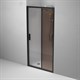 AM.PM W90G-100-1-195BBr Gem Solo Дверь душевая 100х195, стекло бронзовое, профиль черный матовый - фото 186254