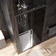 AM.PM W90G-100-1-195BG Gem Solo Дверь душевая 100х195, стекло тонированное, профиль черный матовый - фото 186258
