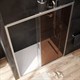 AM.PM W90G-150-1-195MBr Gem Solo Дверь душевая 150х195, стекло бронзовое, профиль матовый хром W90G-150-1-195MBr