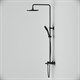 AM.PM F0780522 Like душ.система, набор: смеситель д/ванны/душа с термостатом, верх.душ.d 220 мм, ручной ду - фото 186653