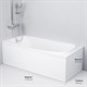 AM.PM W30A-170-075W-A Sensation, ванна акриловая A0 170х75 см, шт - фото 186685