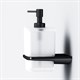AM.PM A50A36922 Inspire V2.0, Стеклянный диспенсер для жидкого мыла с настенным держателем, черный, шт - фото 187347