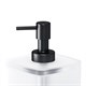 AM.PM A50A36922 Inspire V2.0, Стеклянный диспенсер для жидкого мыла с настенным держателем, черный, шт - фото 187349